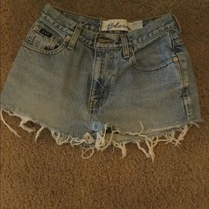 High waisted shorts